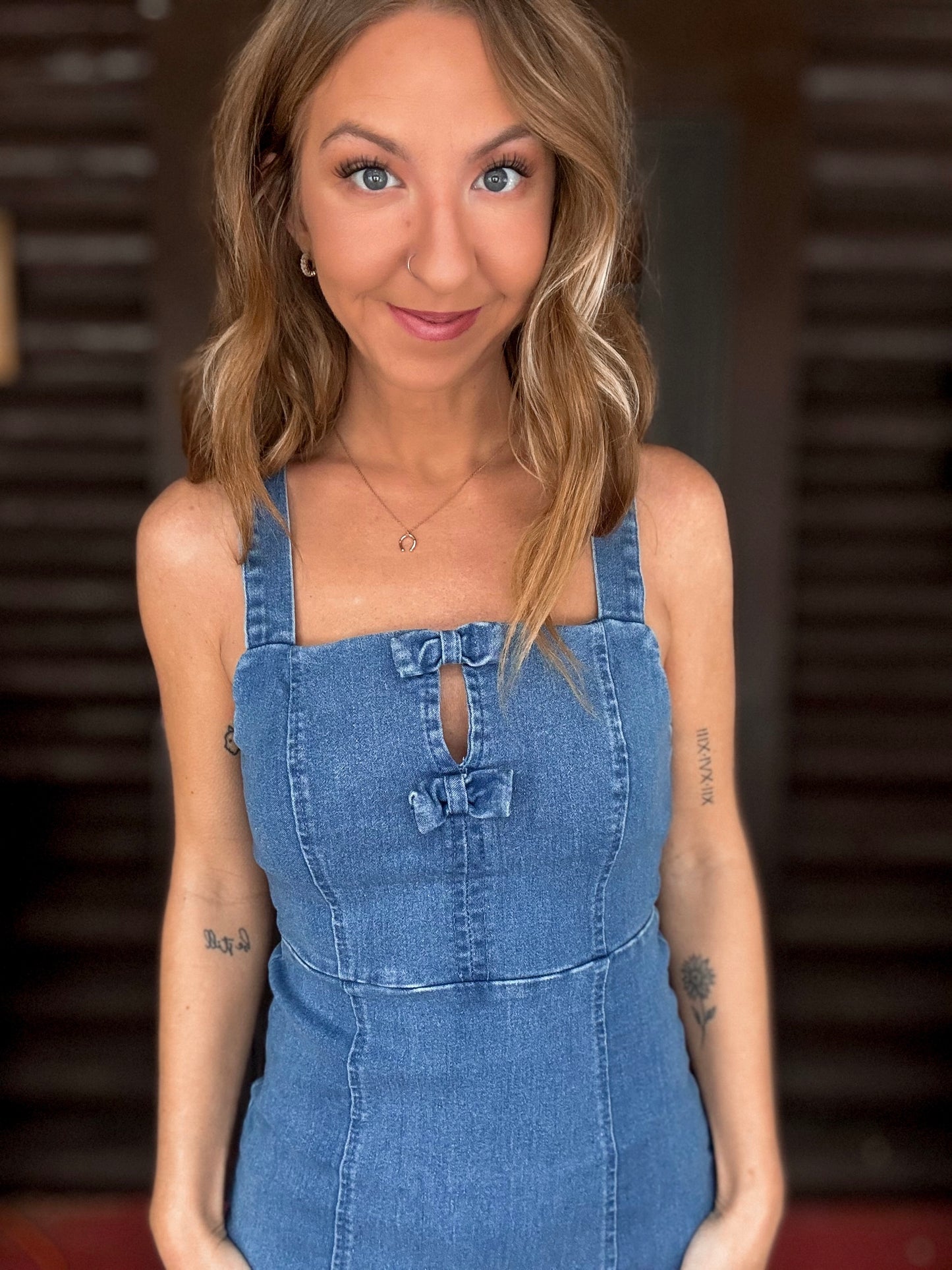 Pretty Please Denim Mini