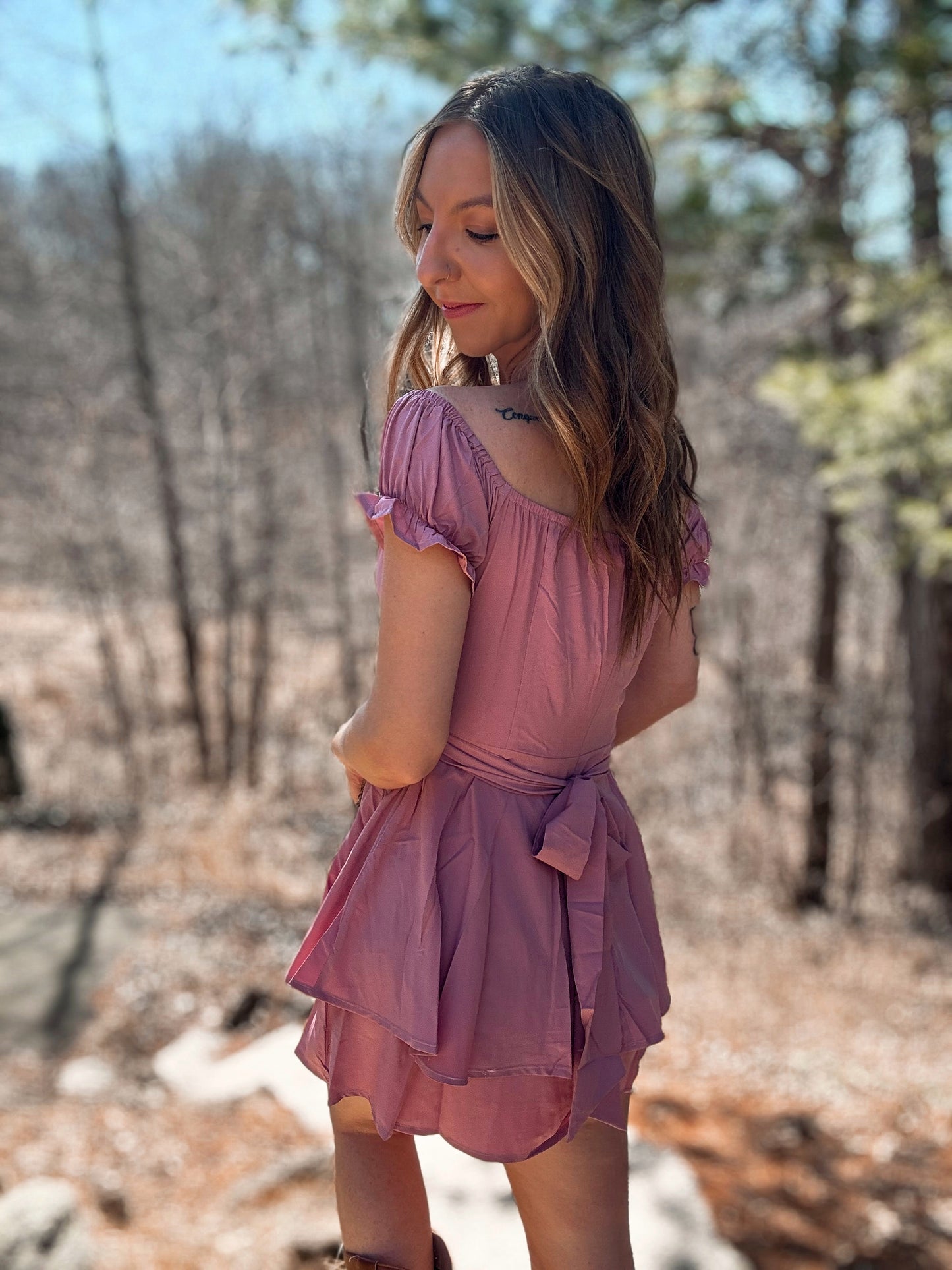 Rose Sunset Romper