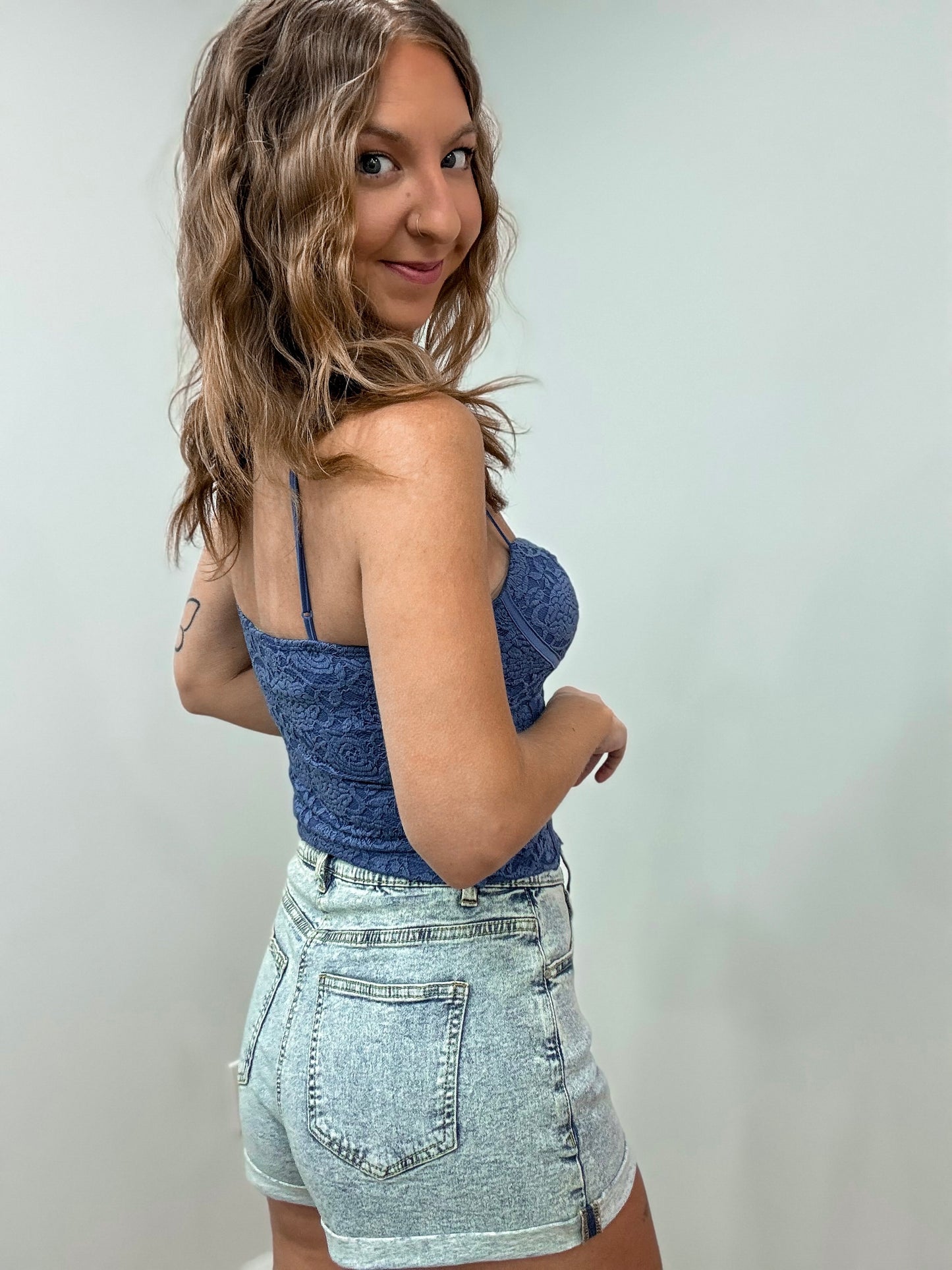 Romantic Whispers Corset Lace Top