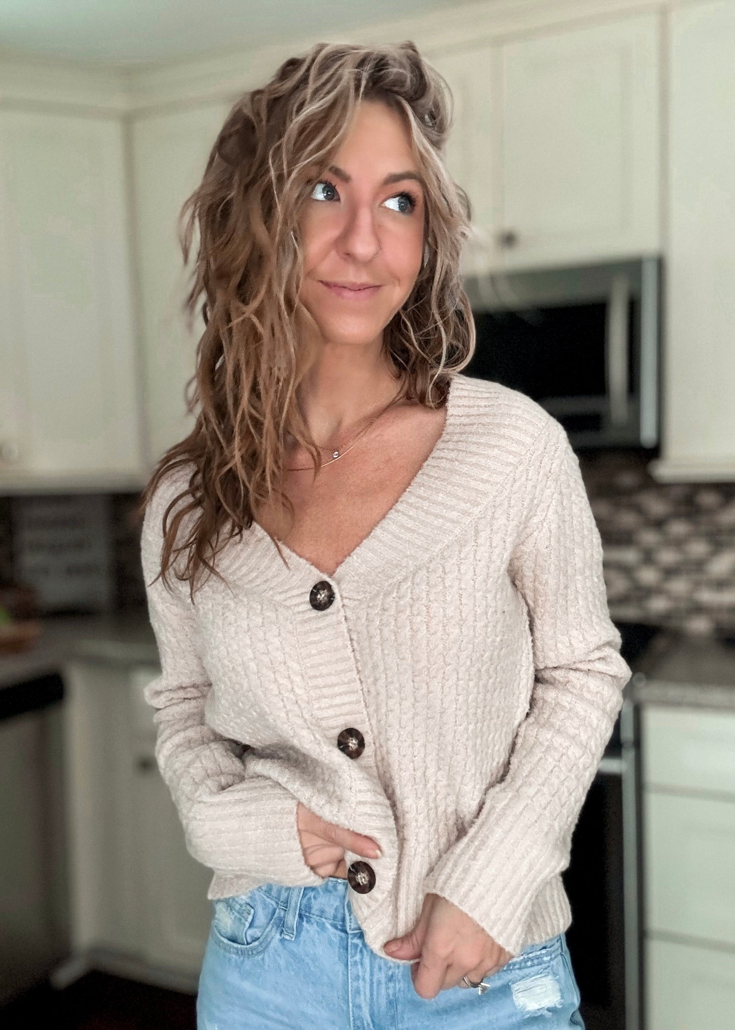 Cozy Drape Sweater