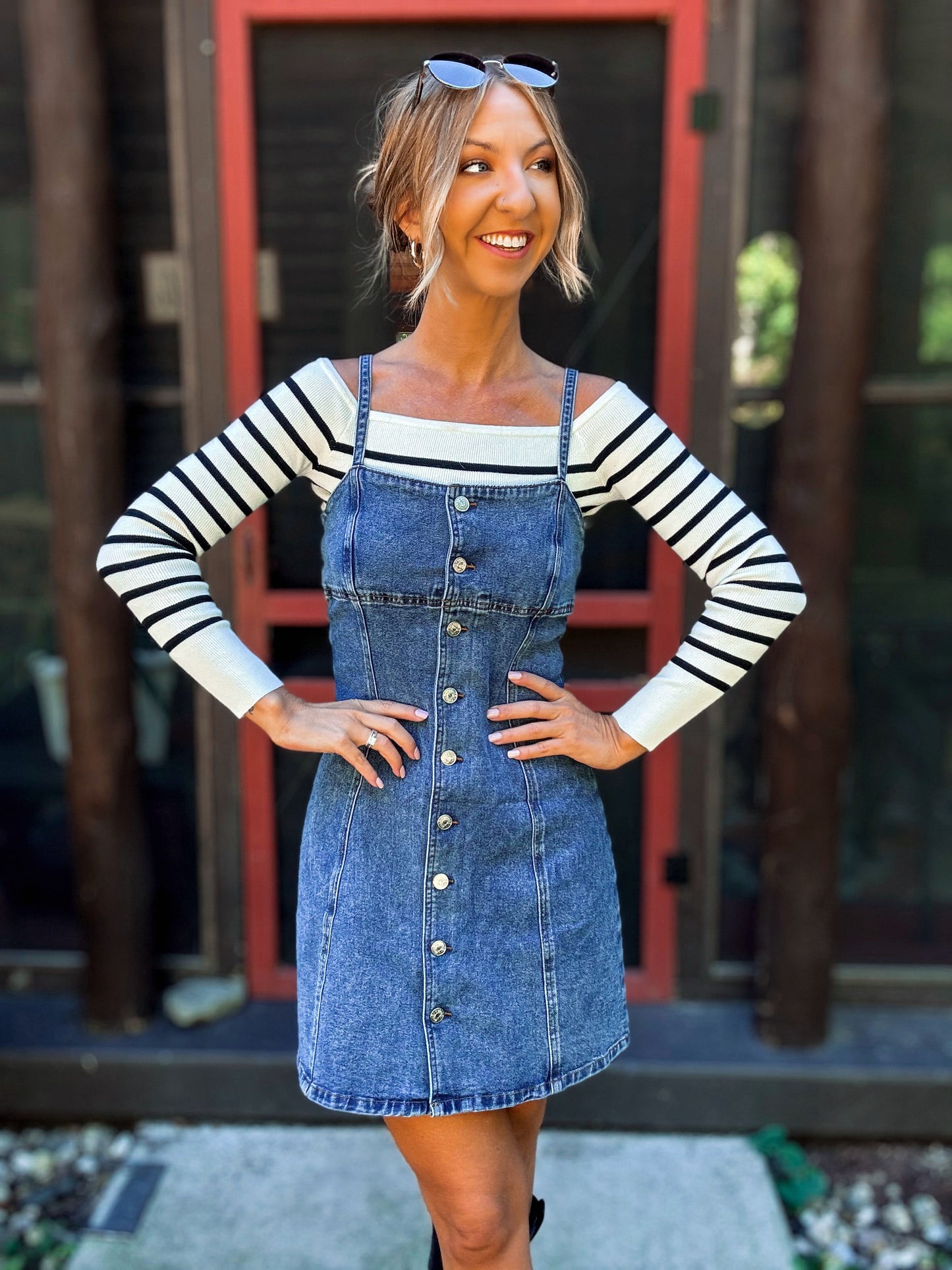 Meadow Wash Denim Mini