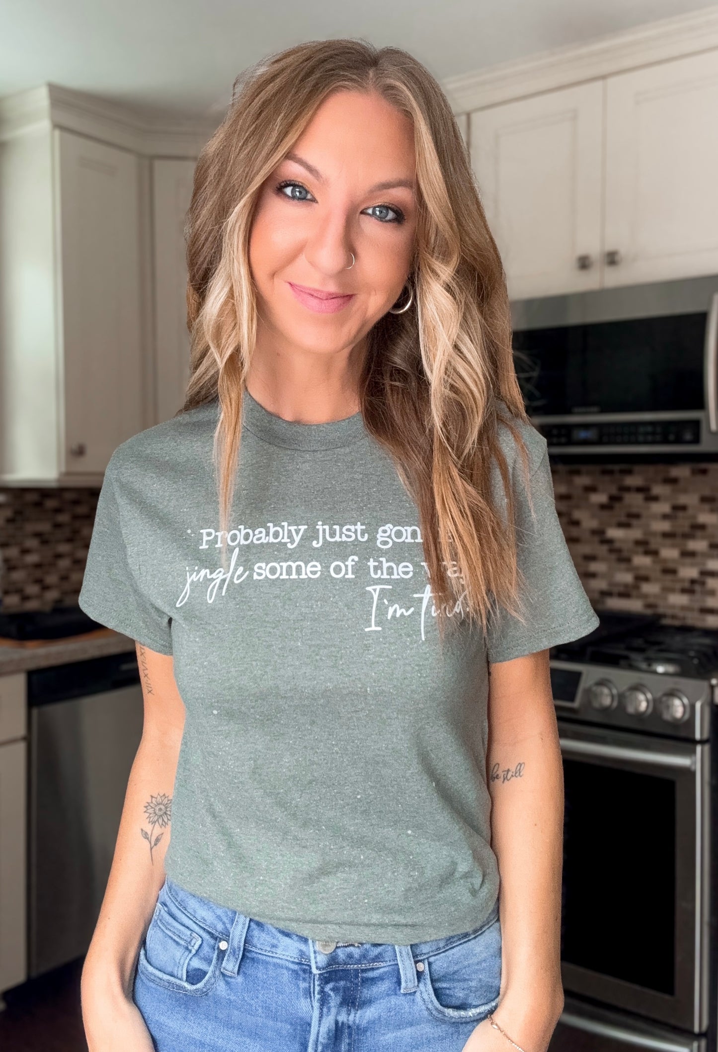 “Jingle Some of the Way” Holiday Tee