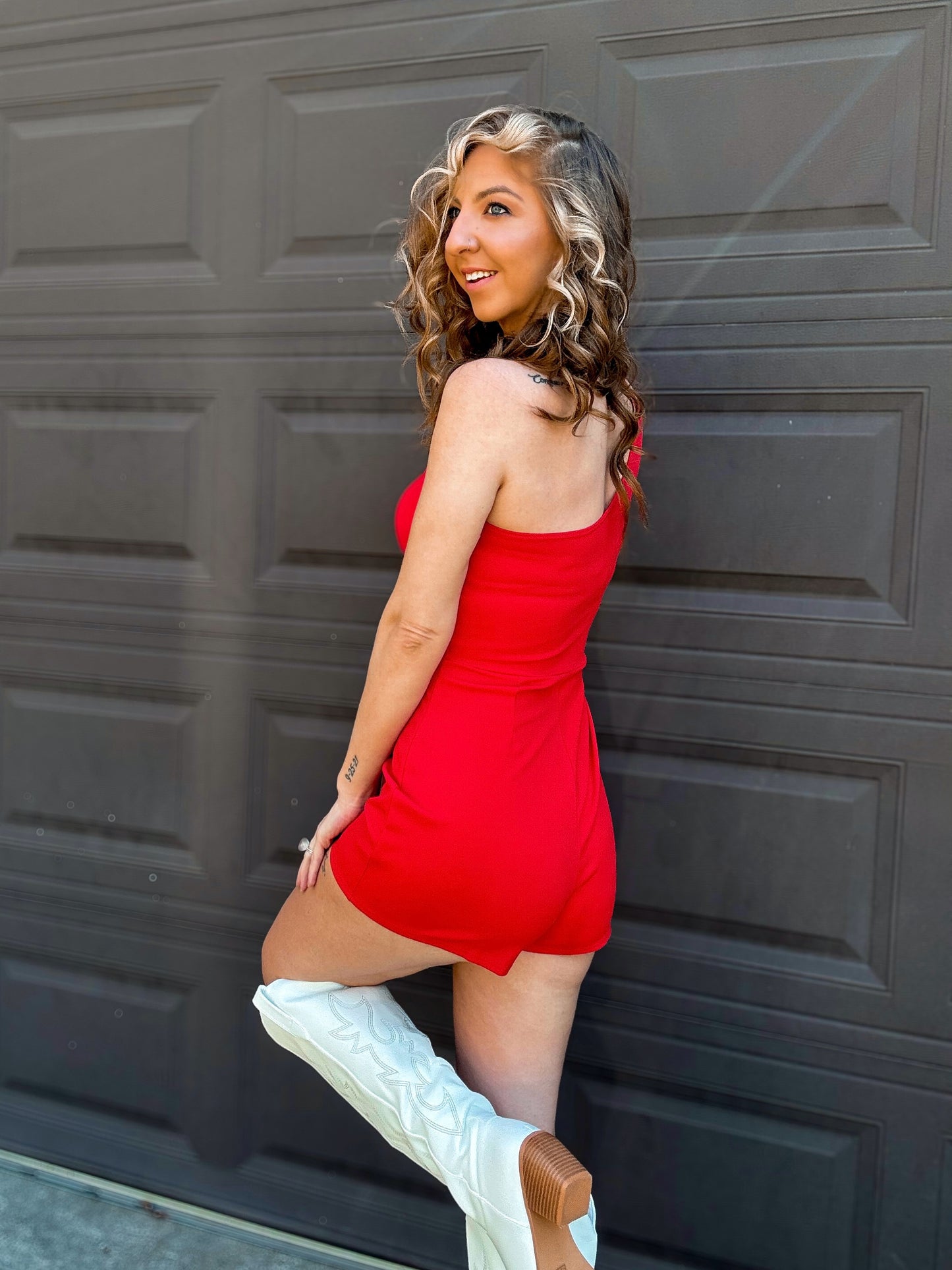 Red Hot Romper