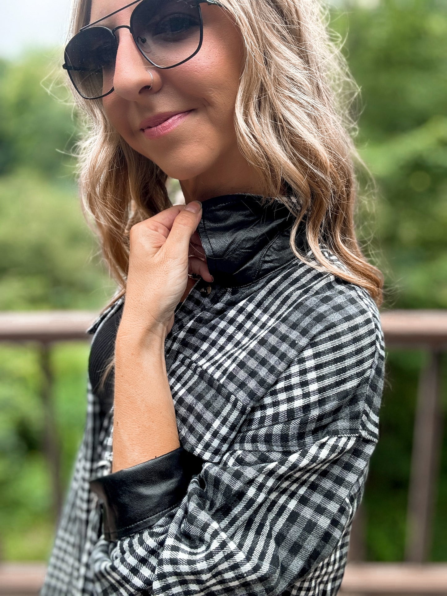 Plaid Perfection Button-Up