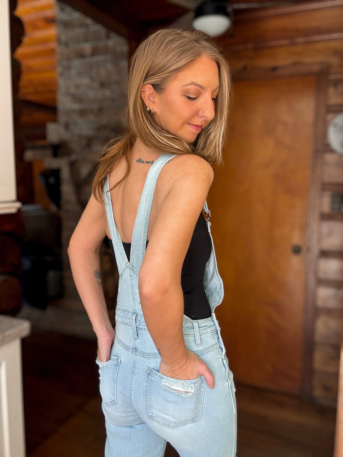 Everyday Light Denim Overalls