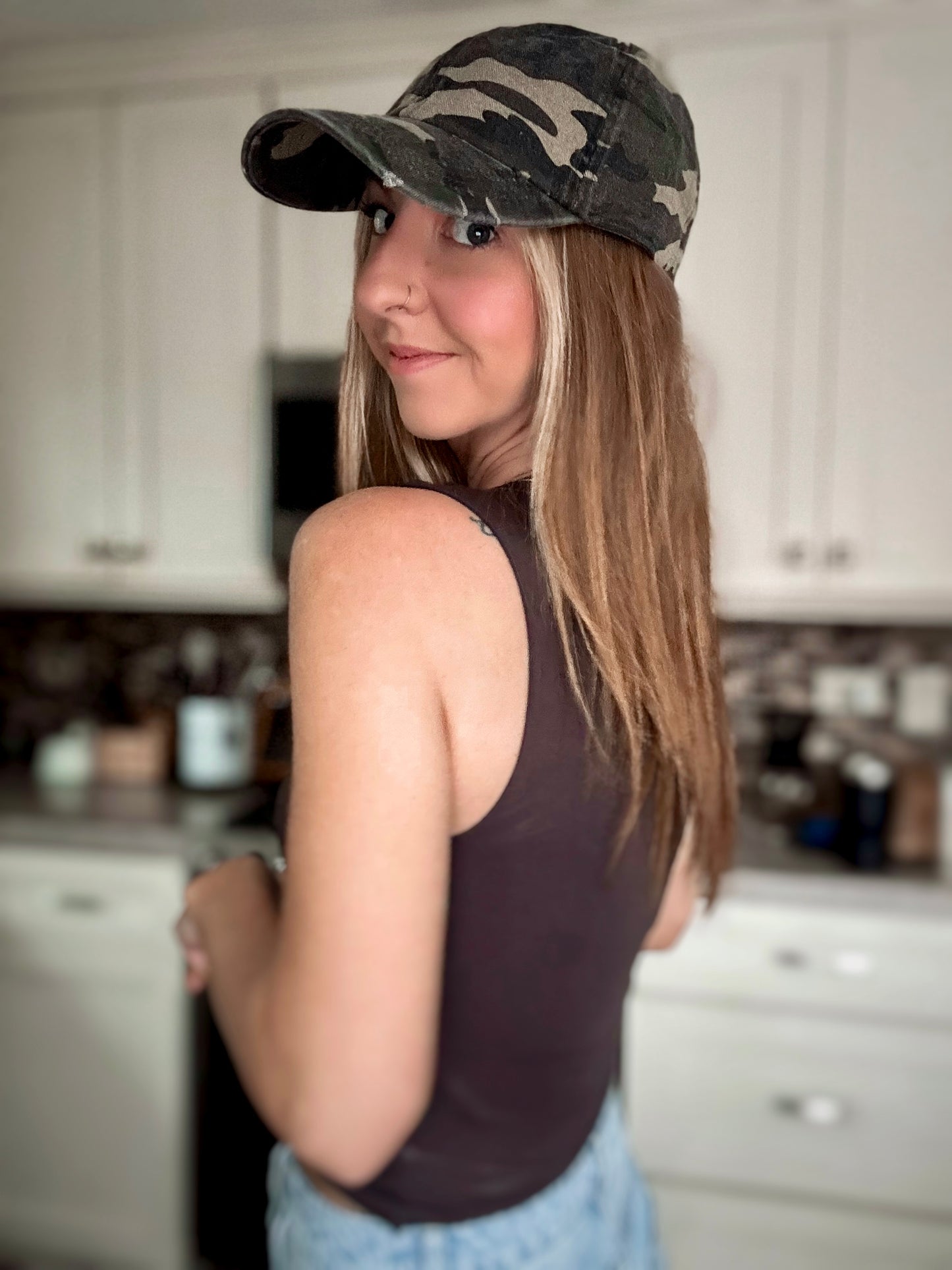 Camo Baseball Cap