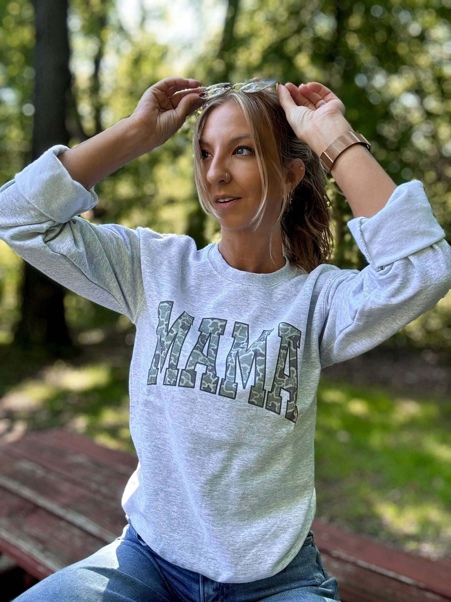 Camo Mama Sweatshirt