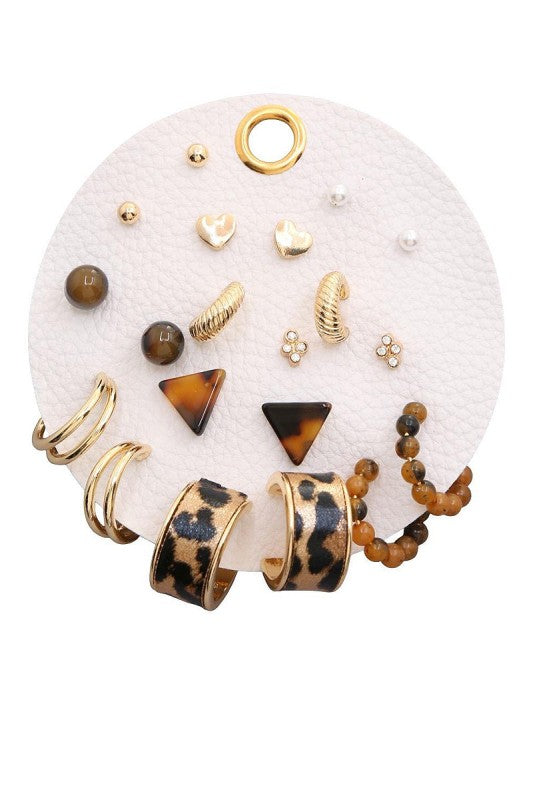Wild Elegance Earring Set