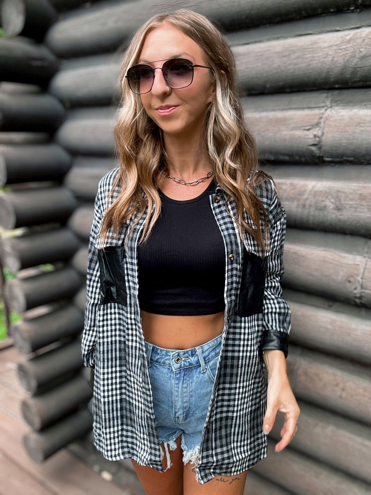 Plaid Perfection Button-Up