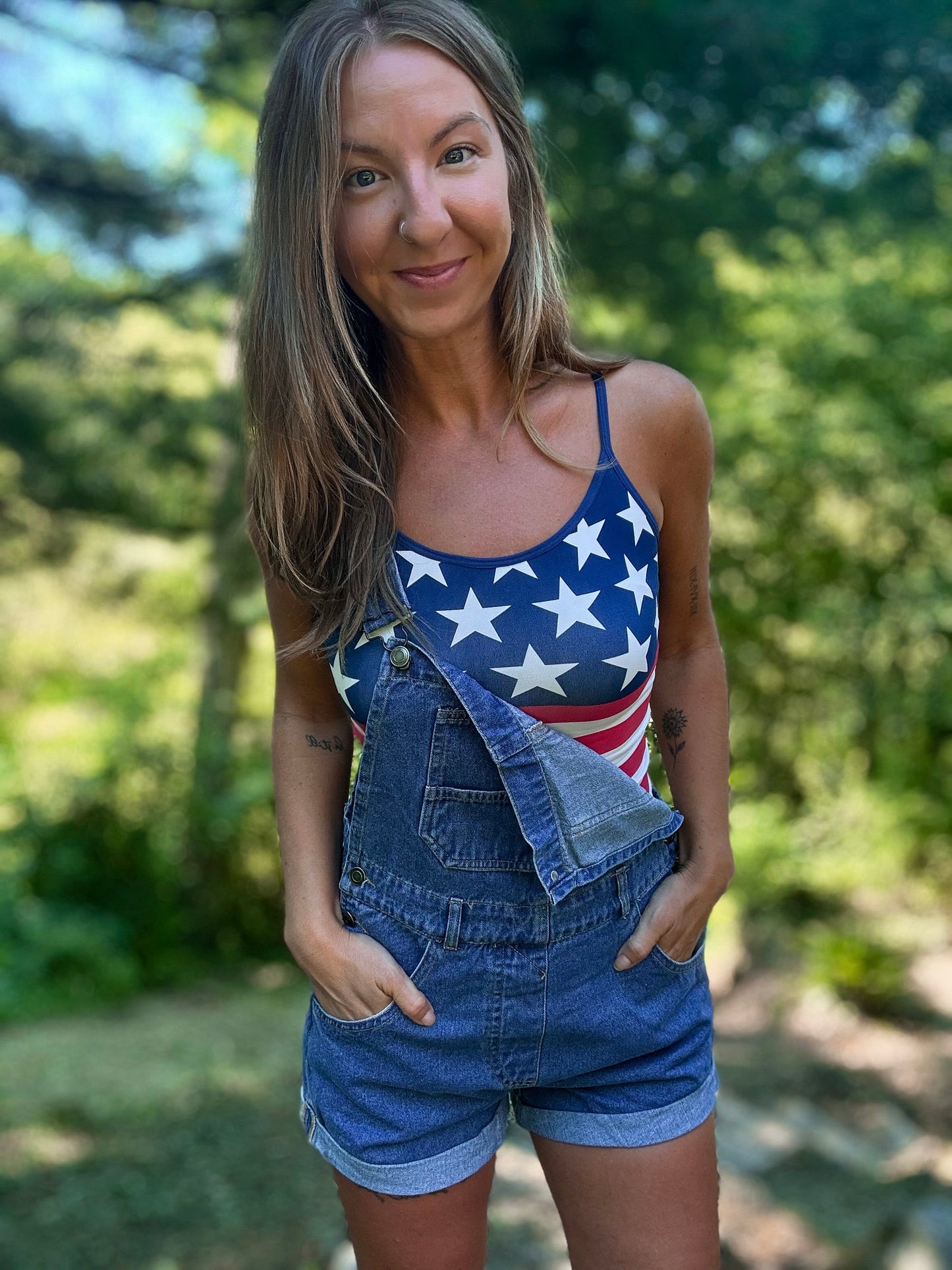Backroads Babe Denim Overalls