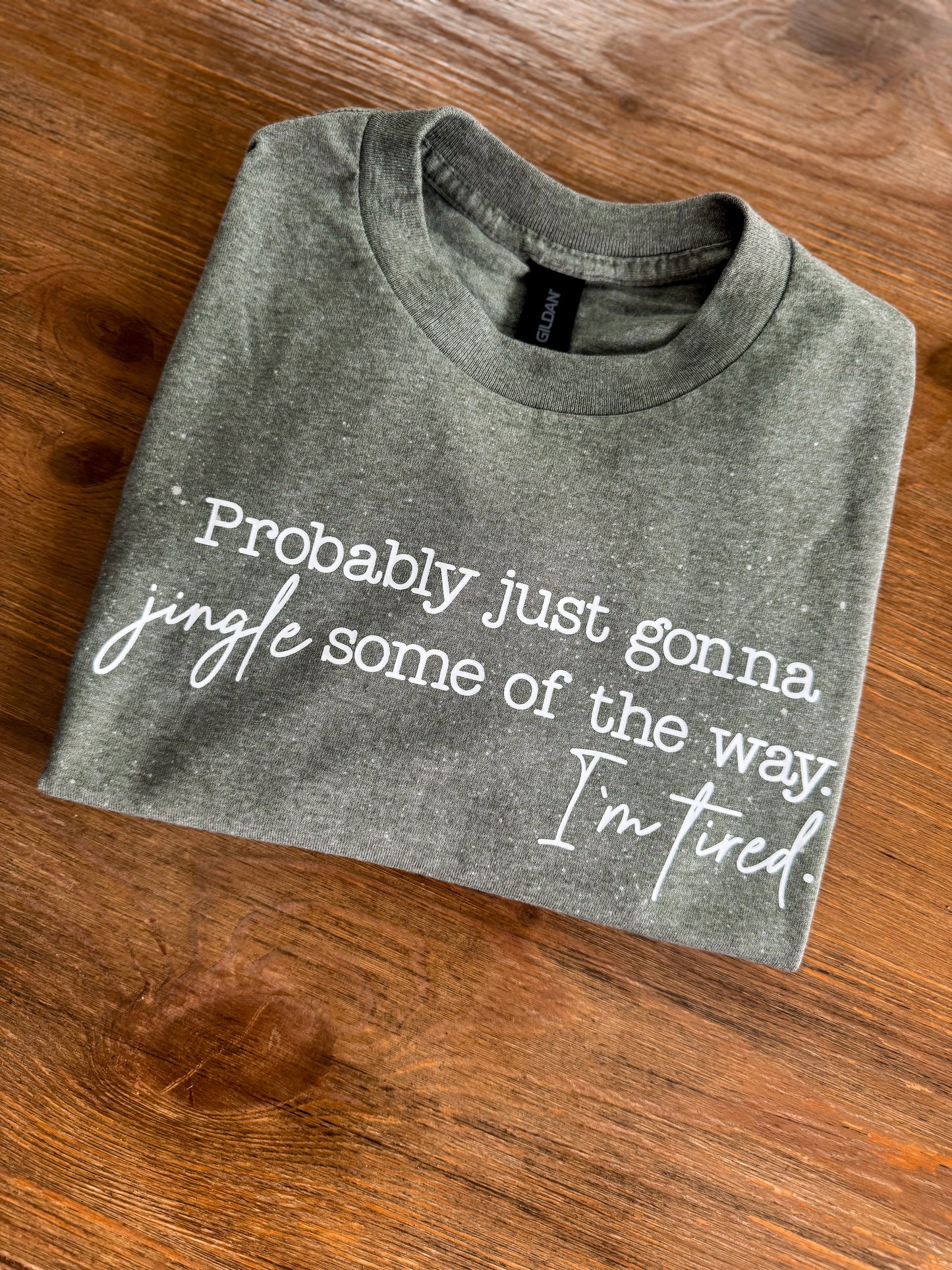 “Jingle Some of the Way” Holiday Tee