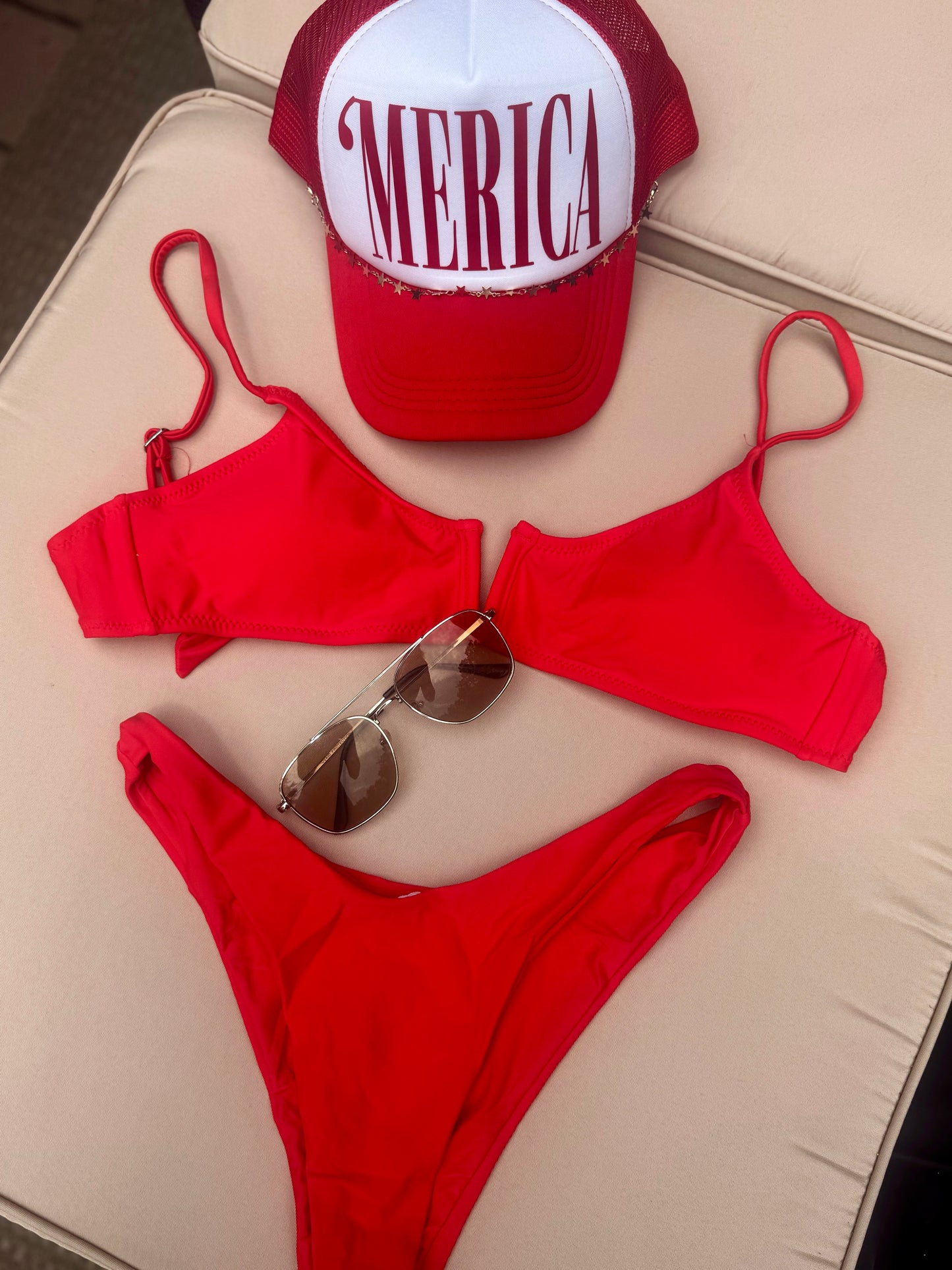Cherry Bomb Red Bikini