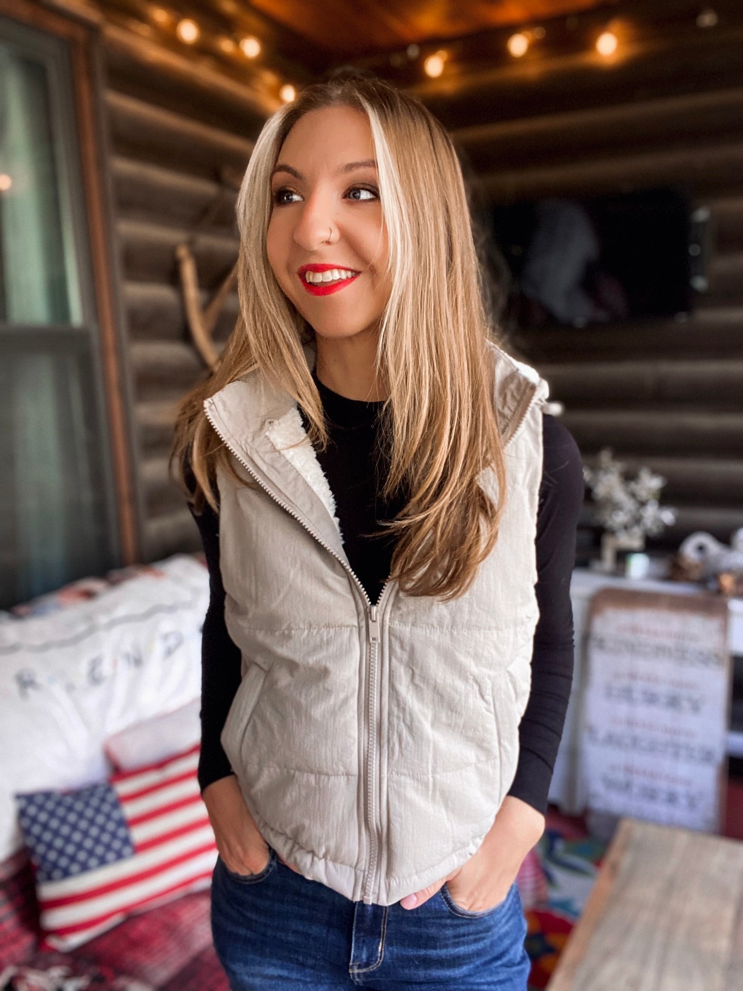 Fleece & Fabulous Puffer Vest