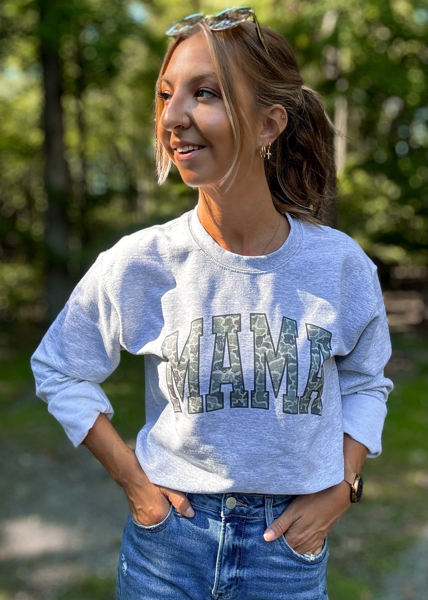 Camo Mama Sweatshirt