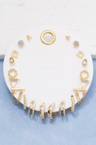 Iconic Layers Earring Set