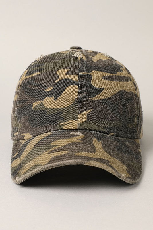 Camo Baseball Cap