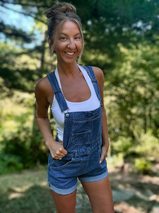 Backroads Babe Denim Overalls