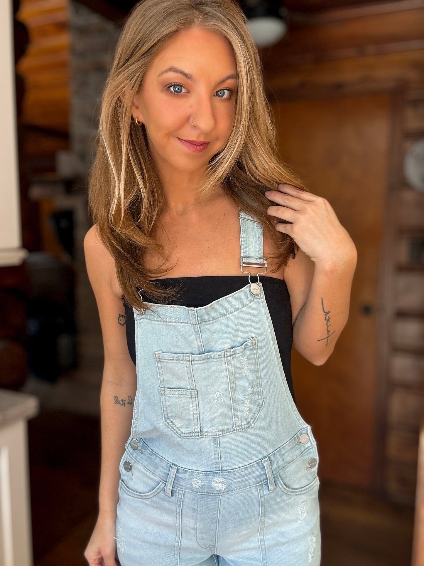 Everyday Light Denim Overalls