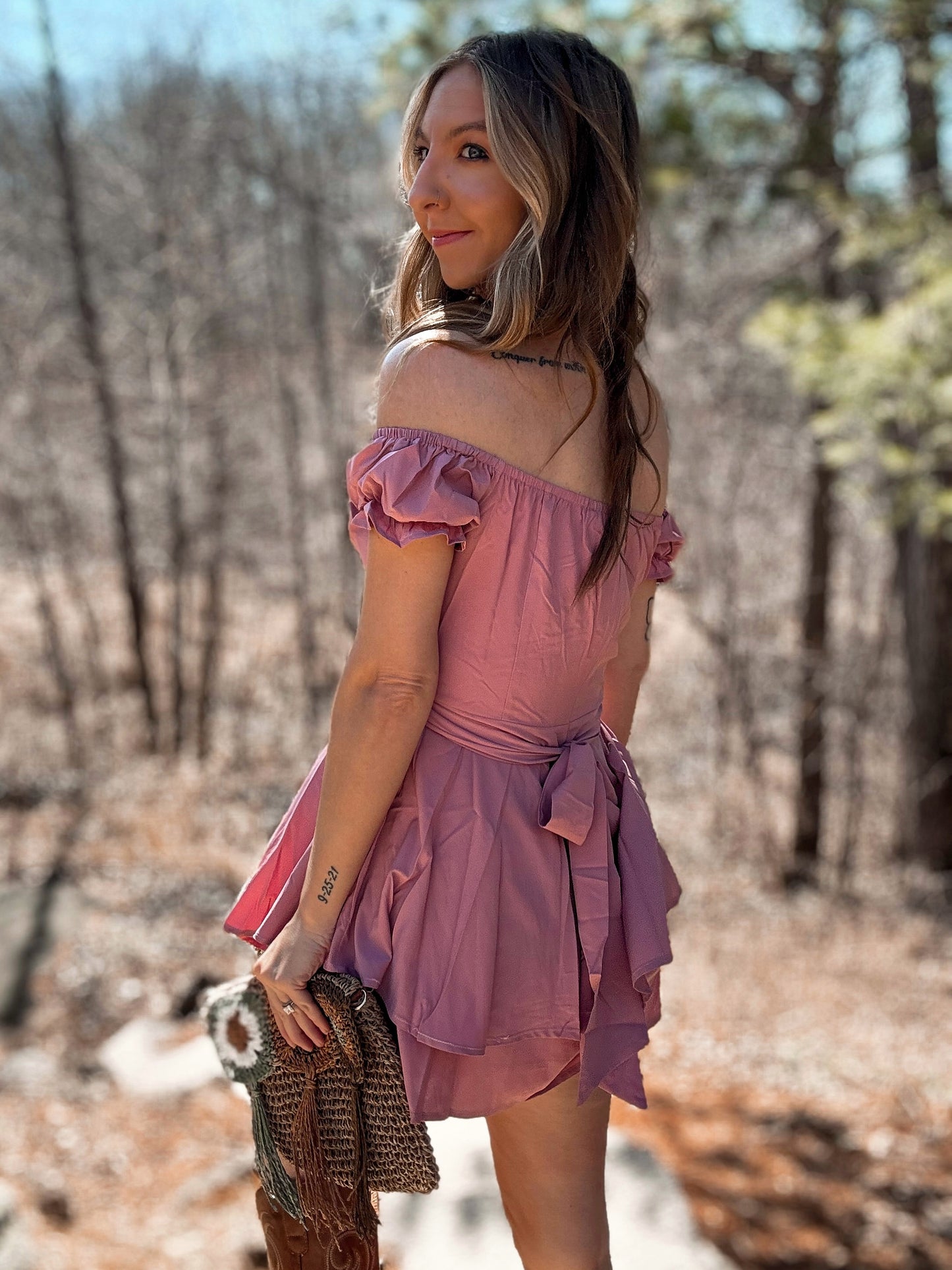 Rose Sunset Romper