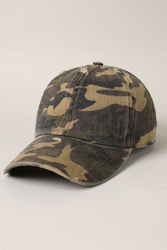 Camo Baseball Cap