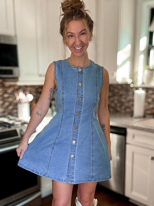Denim Darling Dress