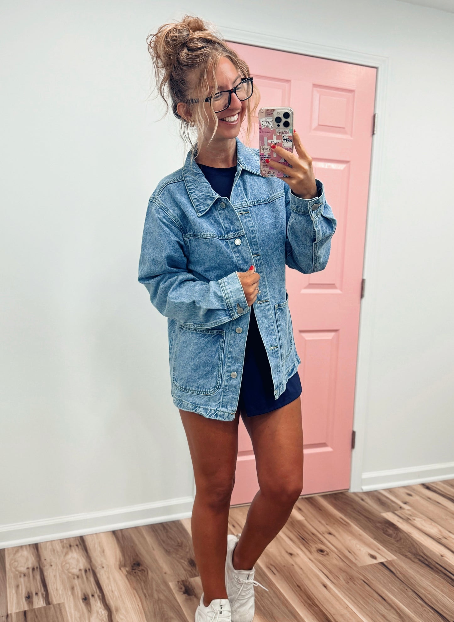 Cool Girl Oversized Denim Jacket
