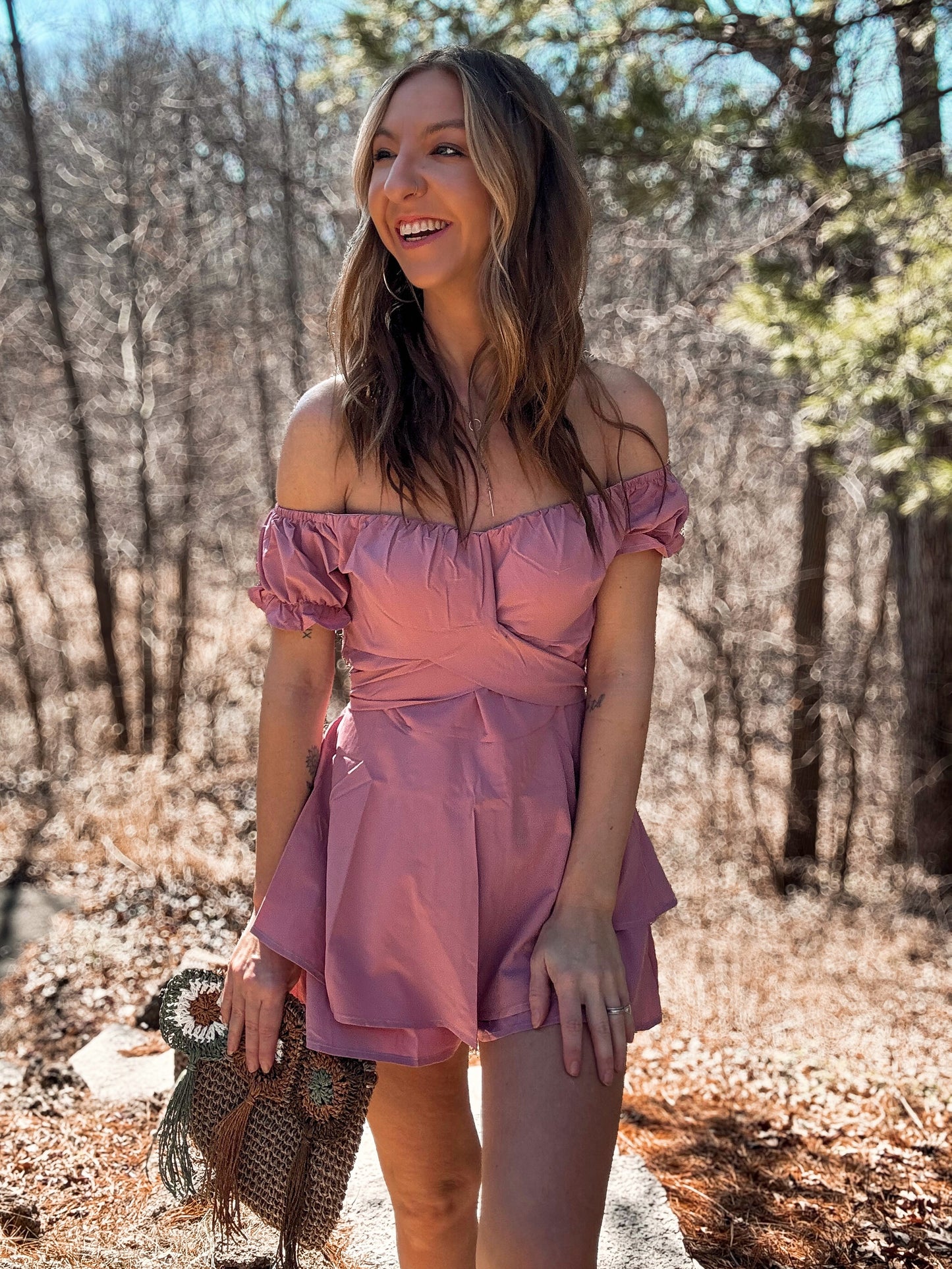 Rose Sunset Romper