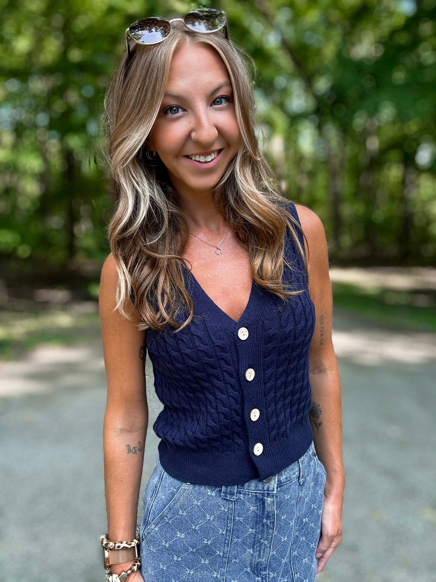 Downtown Knit Vest