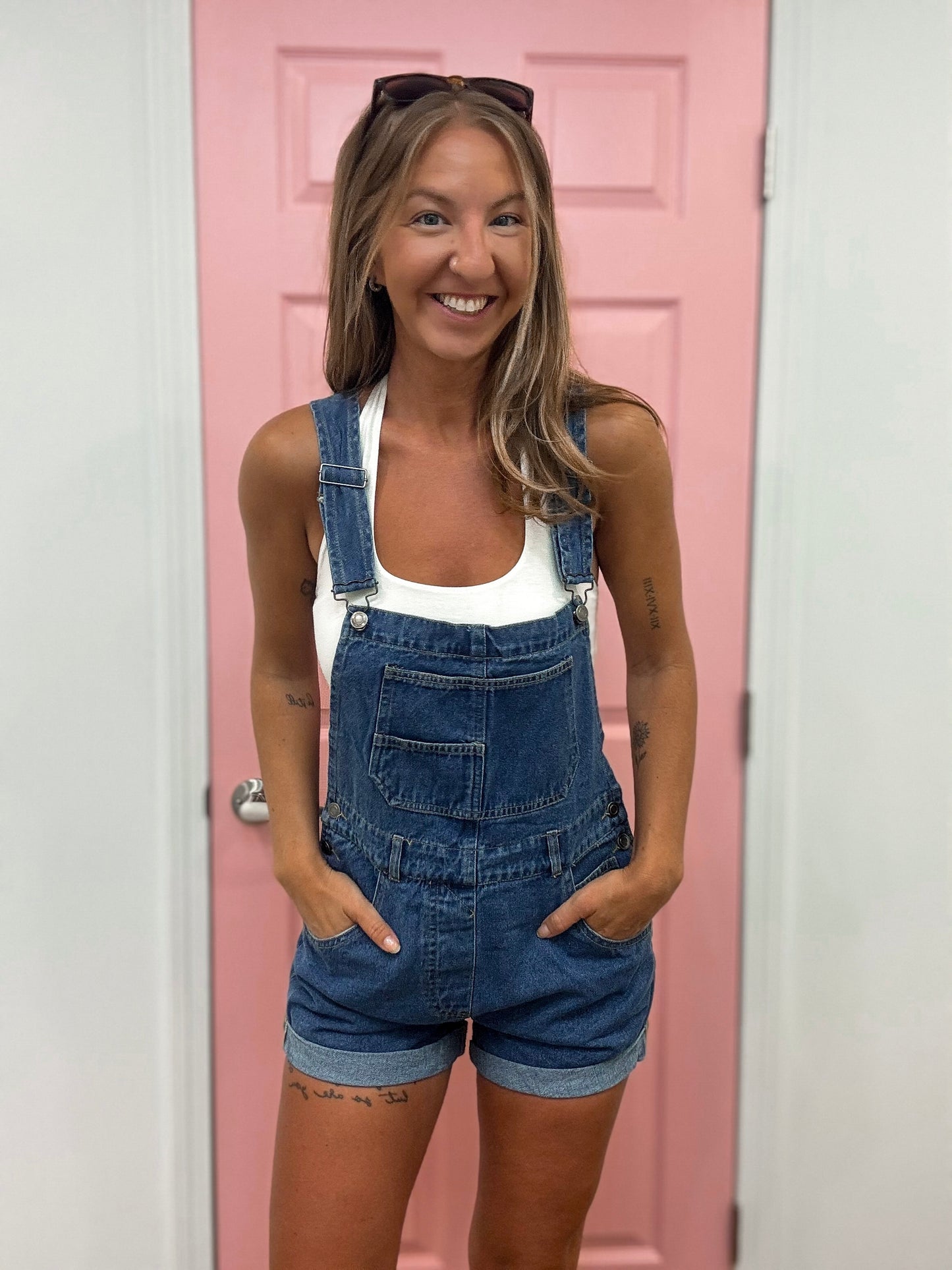 Backroads Babe Denim Overalls