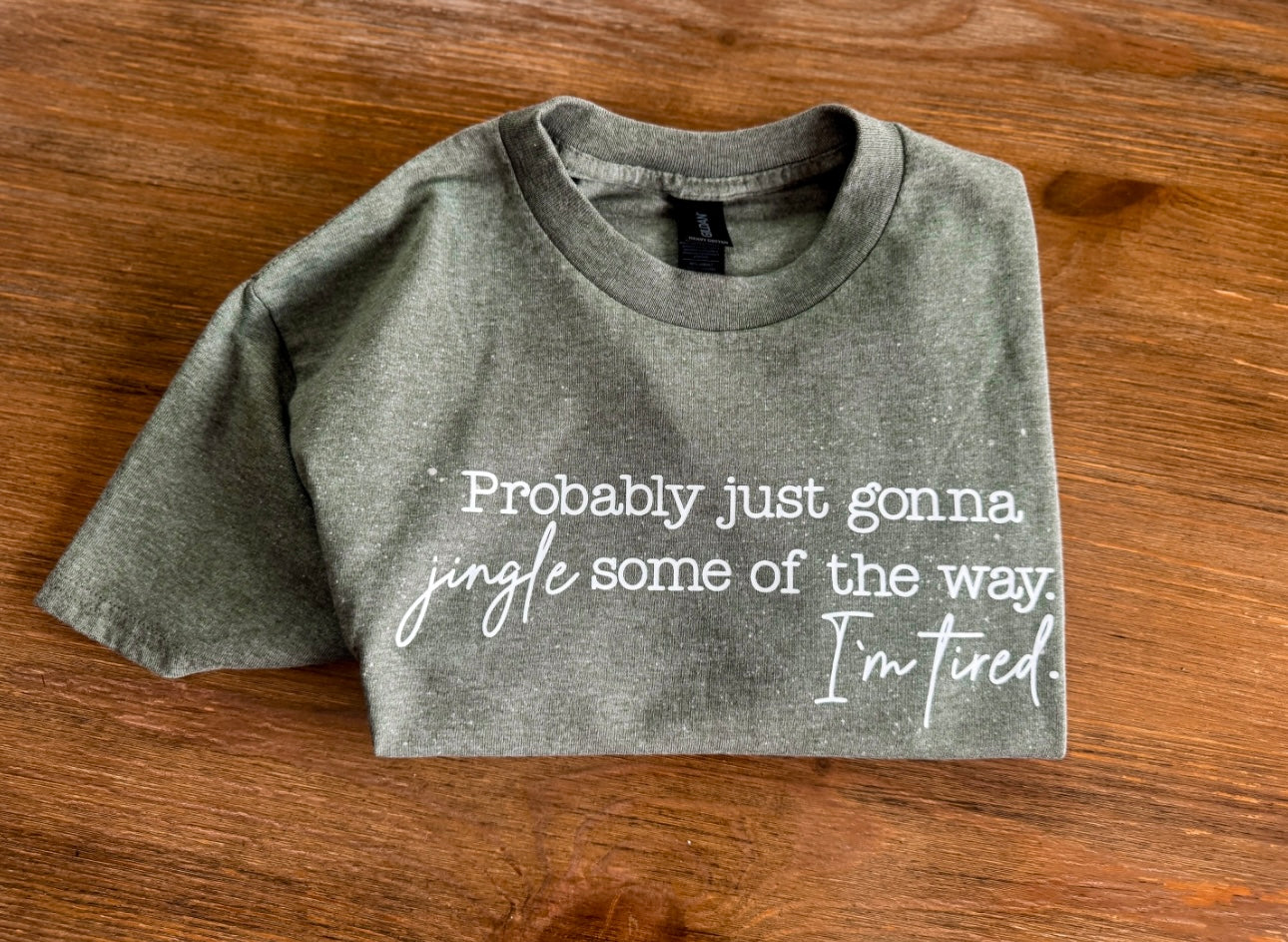 “Jingle Some of the Way” Holiday Tee