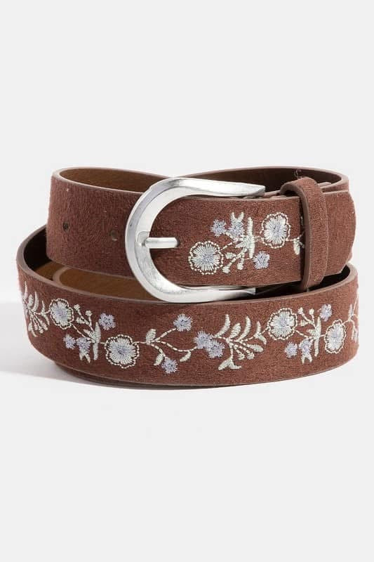 Bloom Embroidered Belt