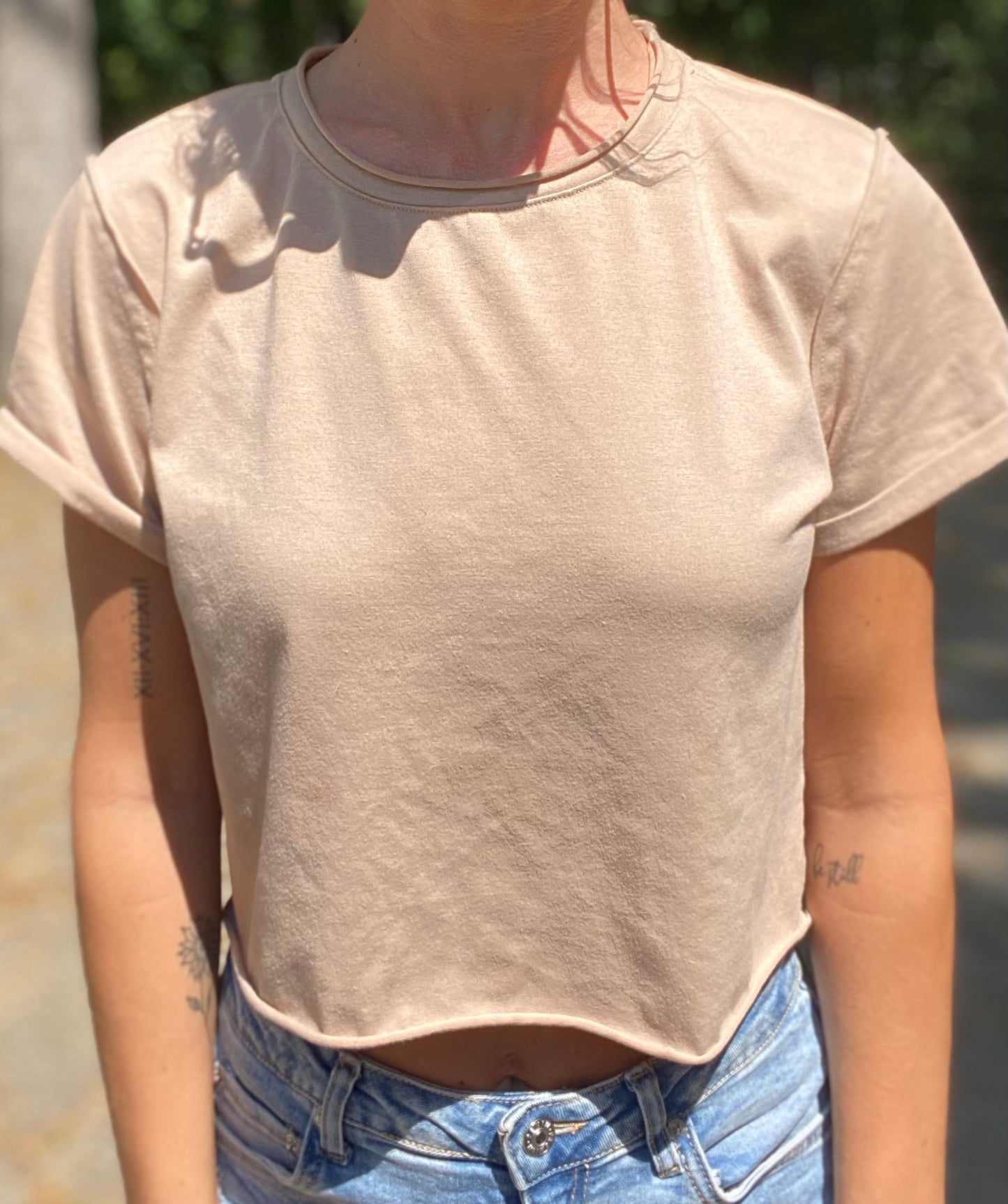 Boxy Crop Top